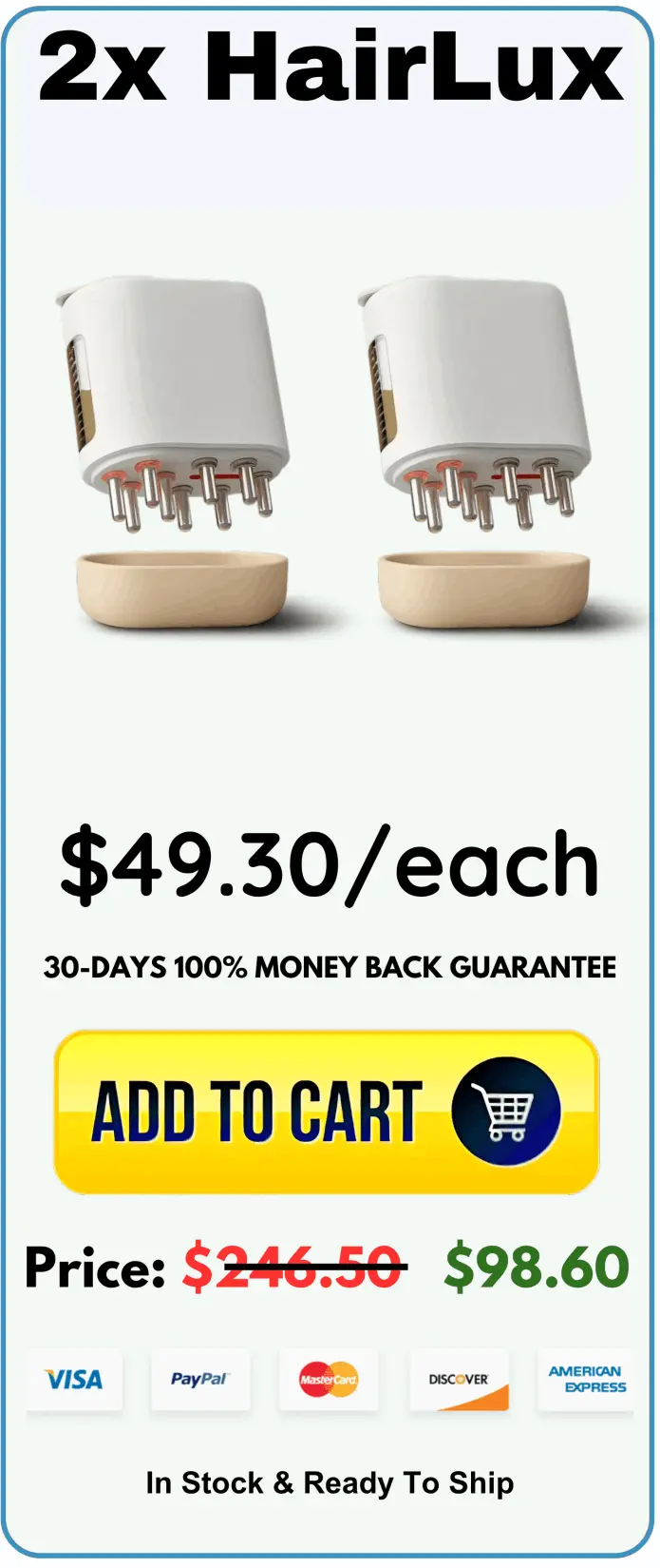 HairLux Follicle Activator offer price 